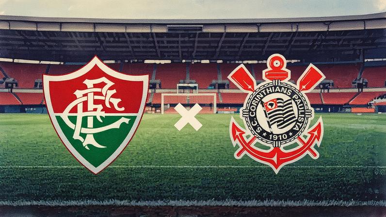 Fluminense enfrenta o Corinthians em partida do Brasileirão (Foto: Reprodução)