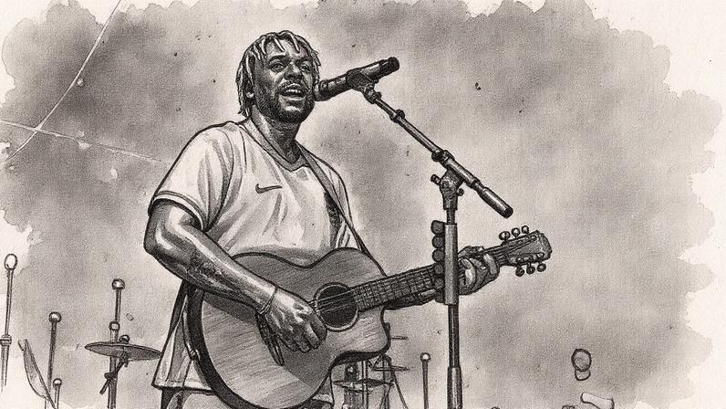 Myles Smith e Lyra se apresentarão durante a partida da temporada regular da NFL entre o Minnesota Vikings e o Pittsburgh Steelers em Dublin, Irlanda (Foto: Reprodução)