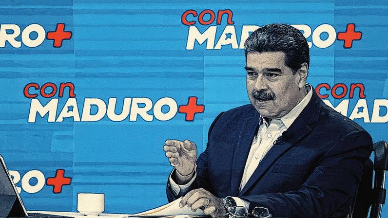 Presidente venezuelano anuncia decisão durante programa de televisão "Con Maduro +" (Foto: Reprodução)
