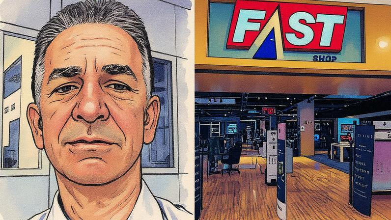 Diretor estatutário da Fast Shop em foto divulgada (Foto: Reprodução)