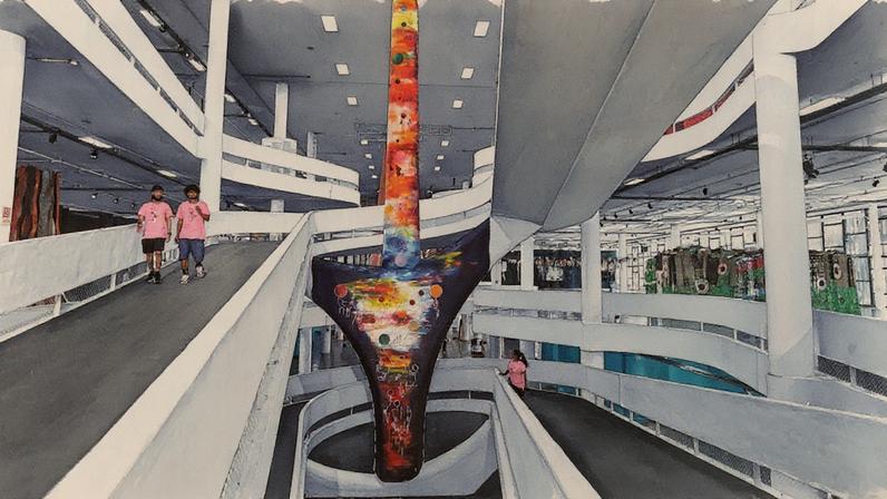 Prédio da Bienal de São Paulo com três andares. Evento começa no sábado, 6 (Foto: Reprodução)