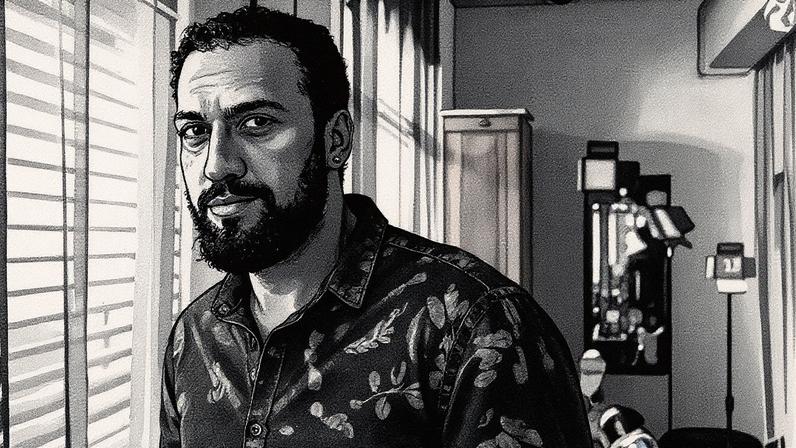 Ator mineiro Ricardo Teodoro interpreta o malandro Olavo na novela 'Vale Tudo' (Foto: Reprodução)