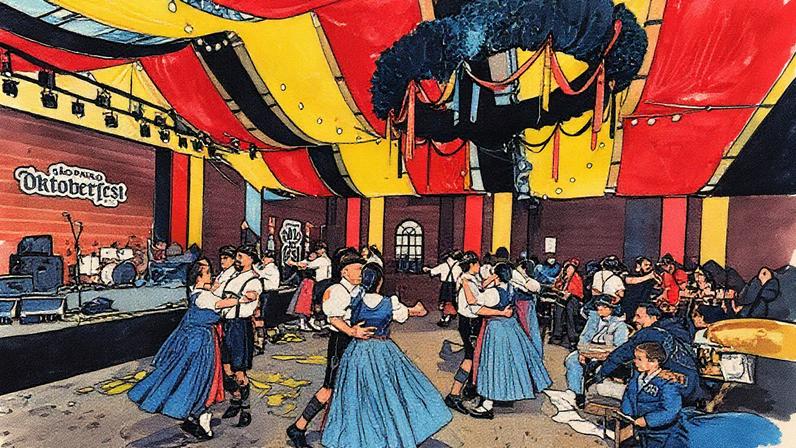 Oktoberfest SP ocorre até o dia 5 de outubro (Foto: Reprodução)