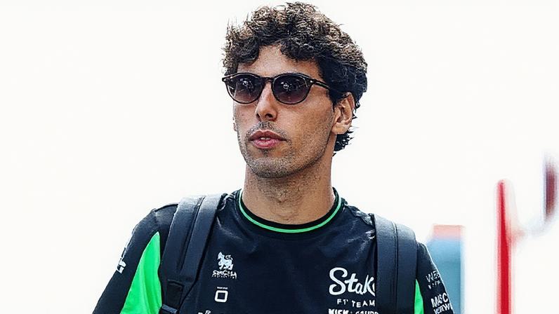 Gabriel Bortoleto durante o GP da Hungria (Foto: Reprodução)