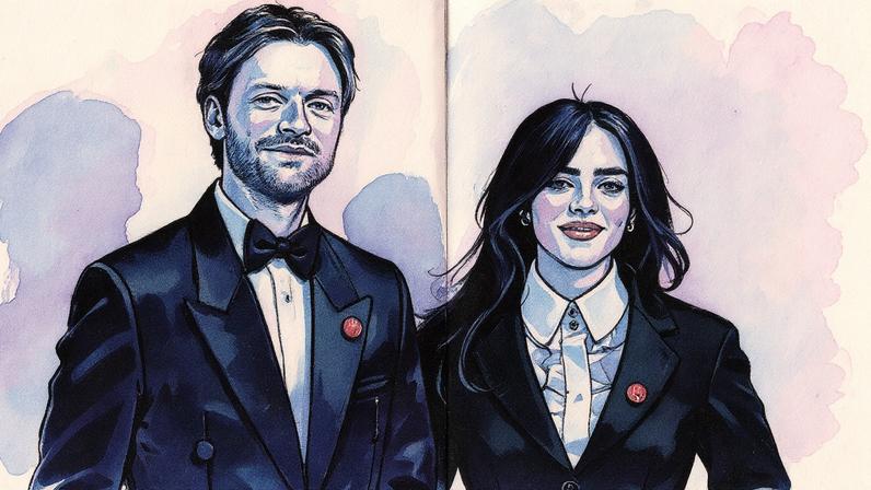 Billie Eilish e Finneas participam de vídeo beneficente 'Together for Palestine' antes do concerto de Brian Eno em Londres (Foto: Reprodução)