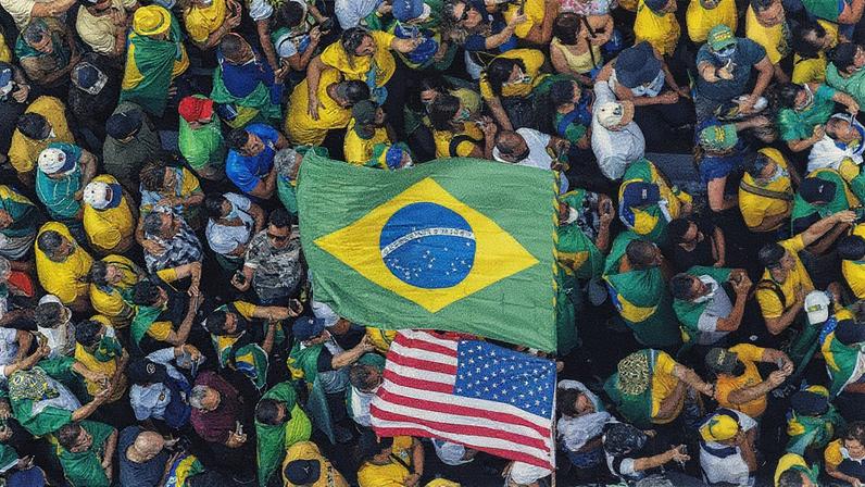 Manifestação bolsonarista em São Paulo no dia 7 de setembro de 2021 (Foto: Reprodução)