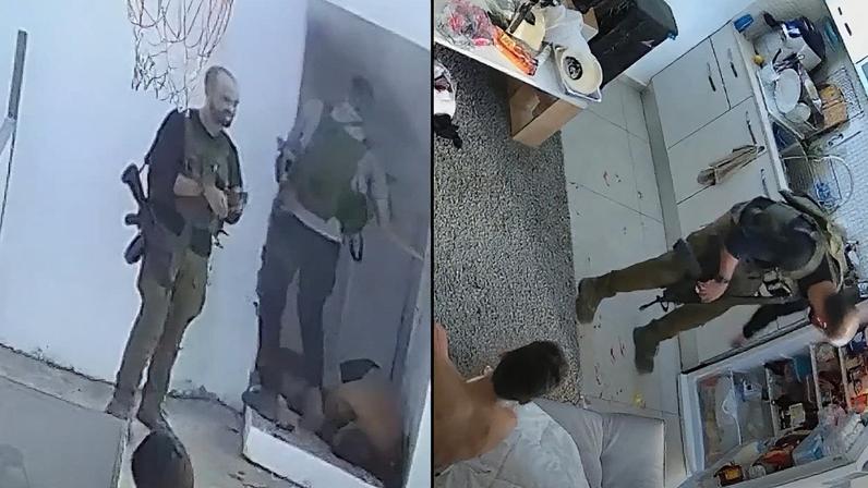 Família Taasa em imagens divulgadas pelo governo de Israel (Foto: Reprodução)