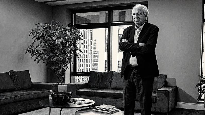Empresário Rubens Menin na sede do Banco Inter em São Paulo (Foto: Reprodução)
