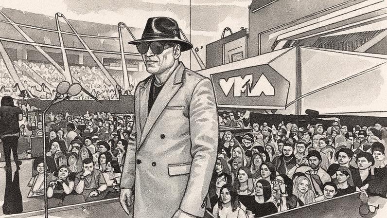 Cerimônia dos VMAs de 2025, transmitida pela CBS, alcança a maior audiência na TV em seis anos (Foto: Reprodução)