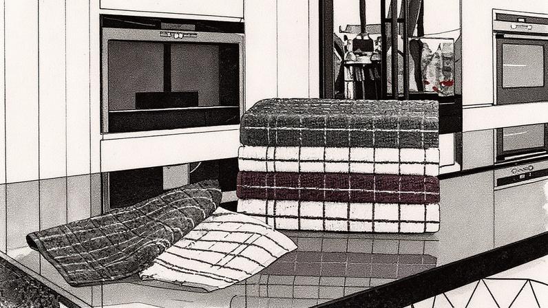 Linha de toalhas de mesa da Teka, que pertence ao patrimônio da família Kuehnrich, será utilizada para honrar dívidas trabalhistas, enquanto o fundo Alumn continuará na gestão da empresa (Foto: Reprodução)