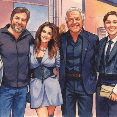 Roberto Justus e família marcam presença em evento especial em São Paulo