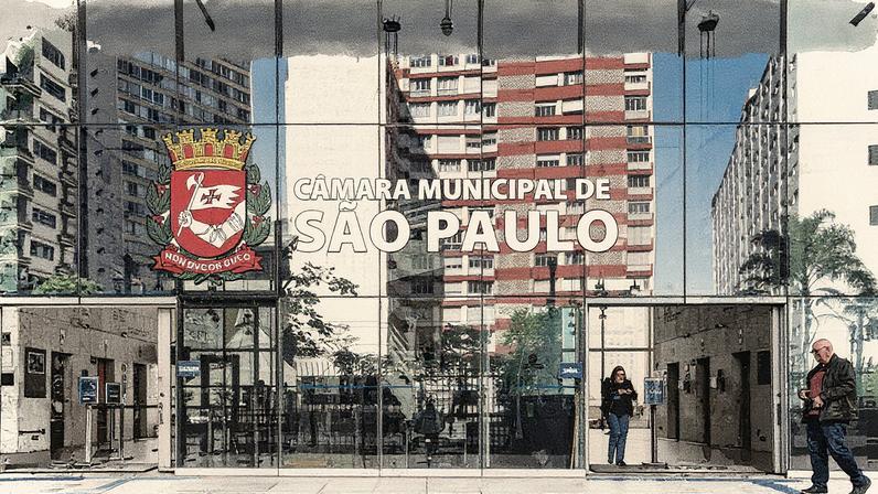 Prédio da Câmara Municipal de São Paulo localizado na Bela Vista, região central da cidade (Foto: Reprodução)