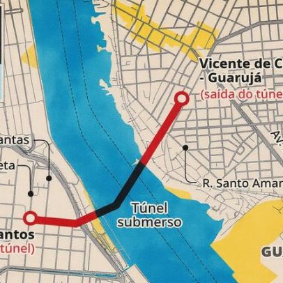Empreiteiras brasileiras se afastam do leilão do túnel Santos-Guarujá por insegurança jurídica