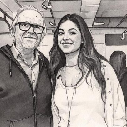 Tato Gabus Mendes e filha Luiza encantam público em rara aparição no The Town