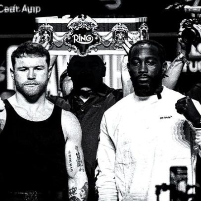 Canelo Alvarez e Terence Crawford disputam título dos super médios de boxe