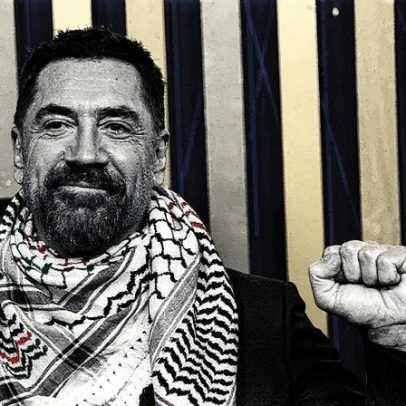 Javier Bardem protesta por Palestina e pede sanções a Israel no Emmy 2025