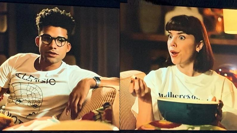 Alice Wegmann e Lucas Leto em cena da novela Vale Tudo (Foto: Reprodução)