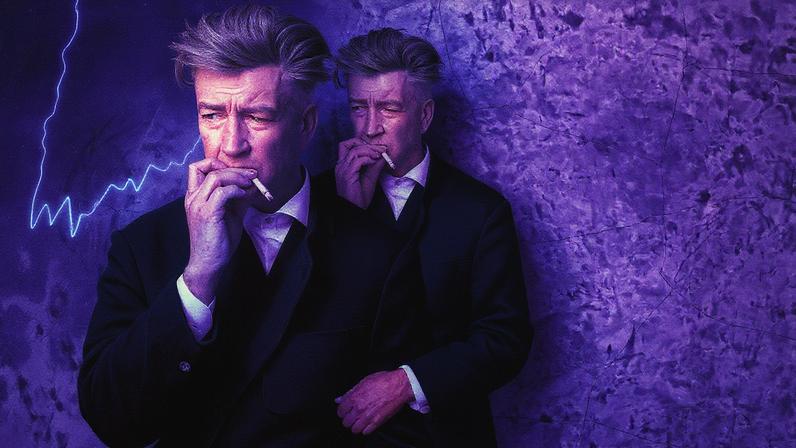 David Lynch em seu estúdio em 2002 (Foto: Reprodução)
