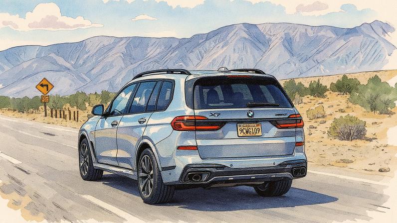 SUV xDrive40i MSport em destaque, sem motor V8 (Foto: Reprodução)