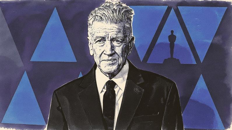 David Lynch em evento, posando para a câmera (Foto: Reprodução)