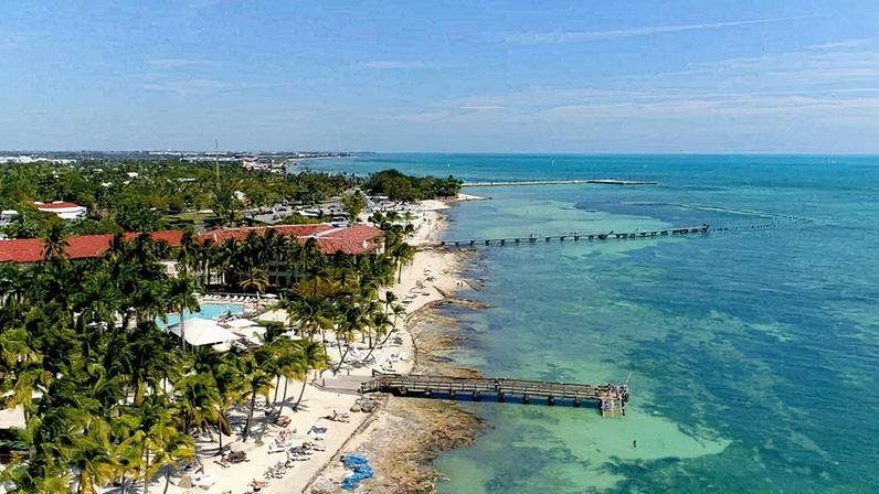 Key Largo é um município na região de ilha nas Florida Keys, um arquipélago de ilhotas de coral na costa sul da Flórida, EUA (Foto: Reprodução)