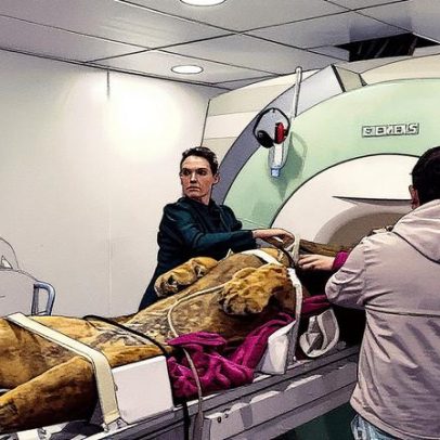Clínica mobiliza equipe de 12 especialistas para ressonância magnética em leão