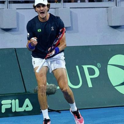 Taylor Fritz recebe apoio da torcida brasileira e elogia João Fonseca na Laver Cup