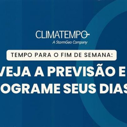 Chuva forte atinge o Sul e Norte, enquanto Centro-Oeste enfrenta calor intenso