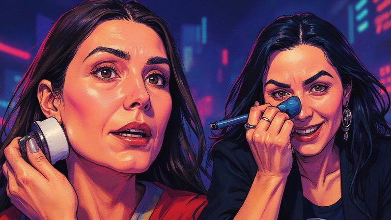 Fátima Bernardes, Franciny Ehlke e Bruna Tavares se maquiando em vídeos de tutoriais (Foto: Reprodução)