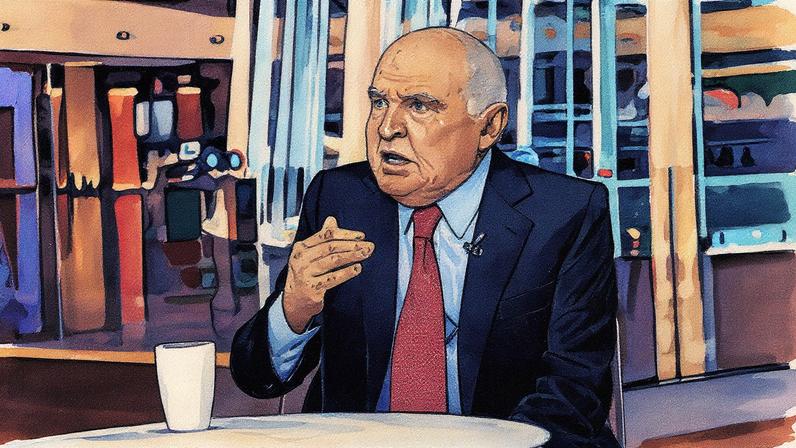 Jack Welch, ex-presidente da GE, fala sobre a importância da adaptação e inspiração no ambiente corporativo (Foto: Reprodução)