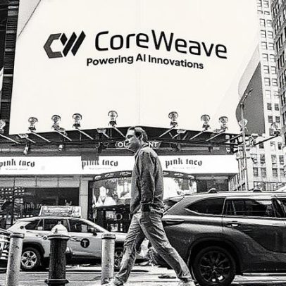 CoreWeave vê ações dispararem após lançamento de fundo para investir em IA