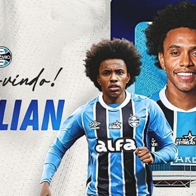Grêmio confirma chegada de Willian, ex-jogador de Corinthians e Chelsea