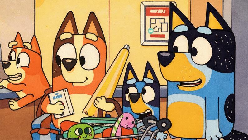 Anúncio do primeiro filme da série Bluey foi feito na quinta-feira, 4 de setembro (Foto: Reprodução)