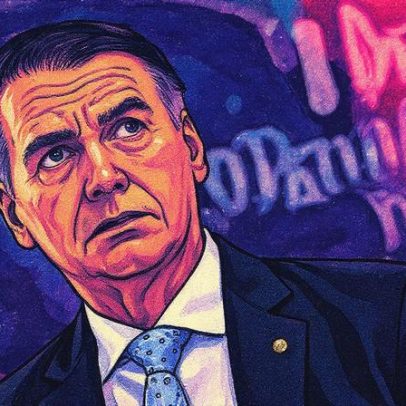 Bolsonaro é visitado pelos filhos durante julgamento em Brasília