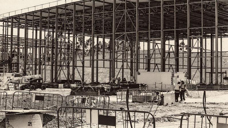 Trabalhos de interconexão elétrica entre Espanha e França em Gatika, Vizcaya (Foto: Reprodução)