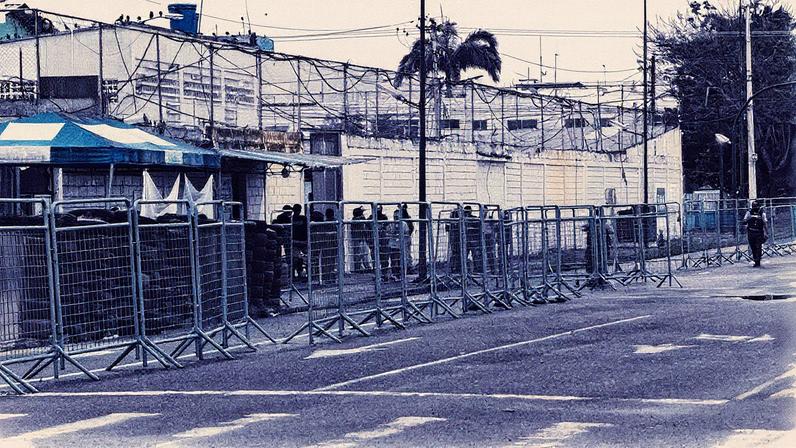 Prisão de Machala, no Equador (Foto: Reprodução)