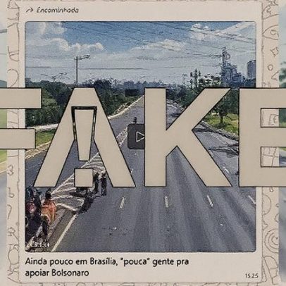 Vídeo de motociata em apoio a Bolsonaro em Brasília é desmentido como falso