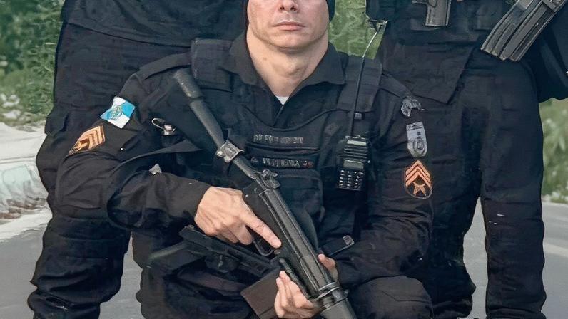 Policial militar foi morto a tiros em Nova Iguaçu (Foto: Reprodução)