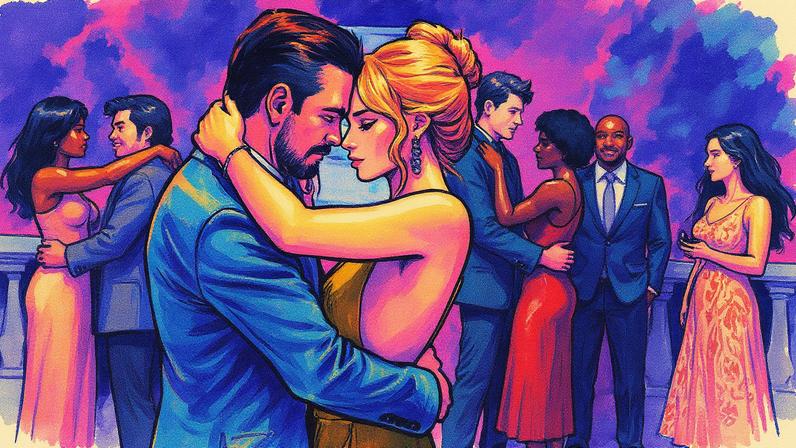 Margot Robbie e Colin Farrell em cena do filme 'A Grande Viagem da Sua Vida' (Foto: Reprodução)