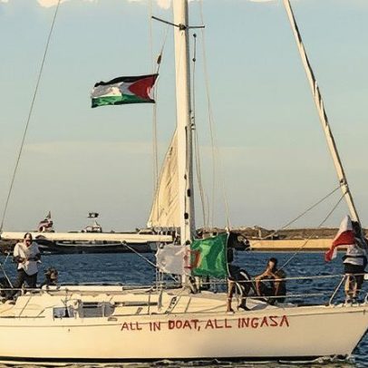 Flotilha humanitária parte novamente rumo a Gaza após desafios na travessia