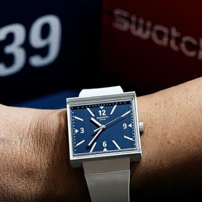 Swatch contorna tarifa de 39% de Trump com novo modelo de relógio