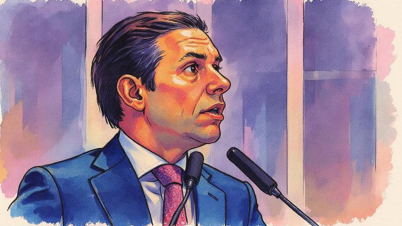 Hugo Motta no Senado Federal (Foto: Reprodução)