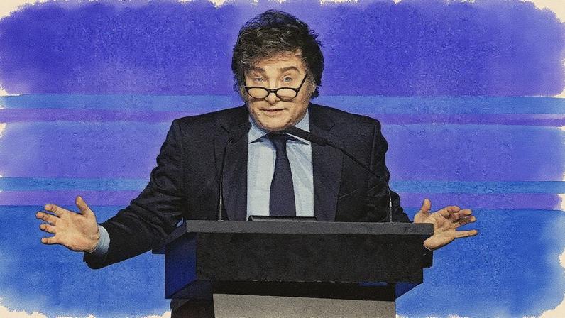 Javier Milei, presidente argentino, apresenta orçamento com aumento de gastos sociais para 2026 e afirma que “o pior já passou” (Foto: Reprodução)