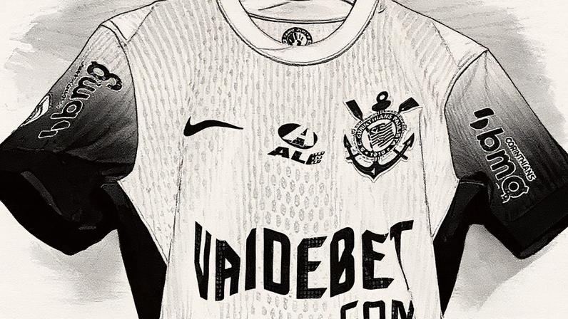Vai de Bet foi patrocinadora do Corinthians (Foto: Reprodução)