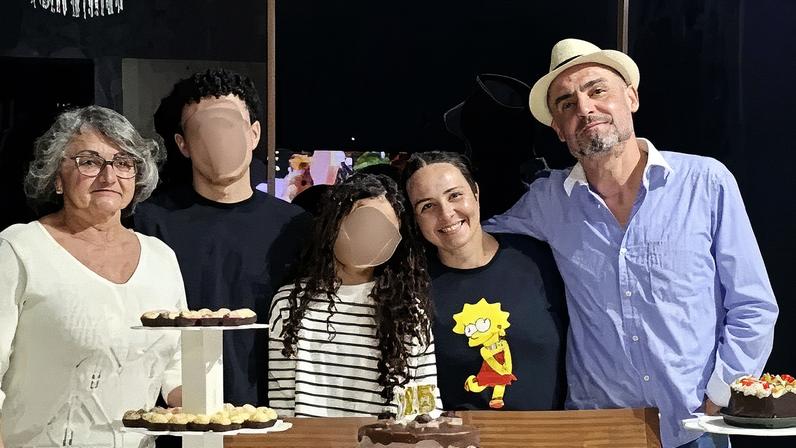 Suspeito de abrir fogo contra uma família em Joinville (SC) (Foto: Reprodução)