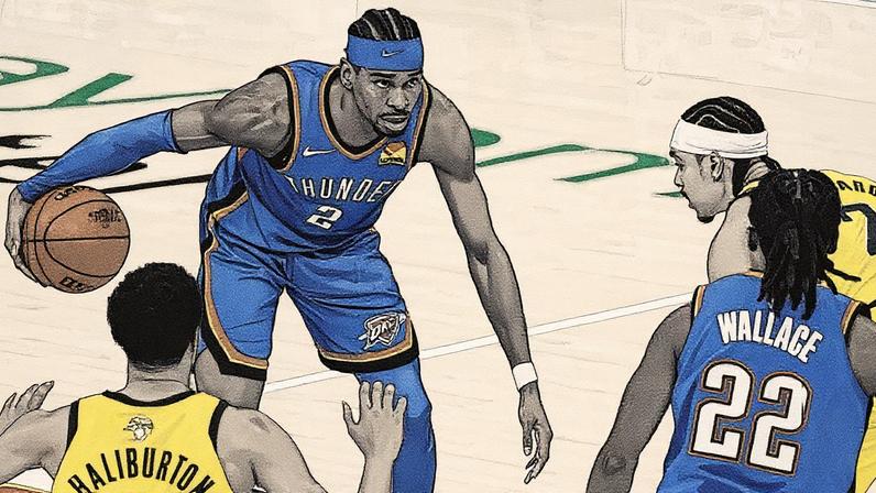 Jogador anota 34 pontos em partida das Finais da NBA (Foto: Reprodução)