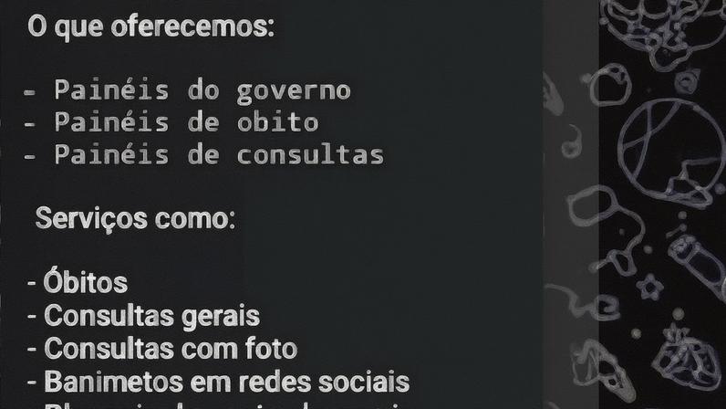 Criminosos oferecem acessos a banco de dados por meio de plataformas de comunicação (Foto: Reprodução)
