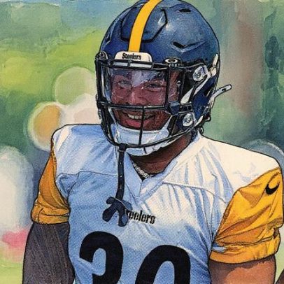 Steelers renovam contrato do corredor Jaylen Warren por mais dois anos