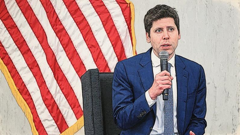 Sam Altman, CEO da OpenAI, fala durante conferência do Conselho de Governadores do Federal Reserve em Washington, DC (Foto: Reprodução)