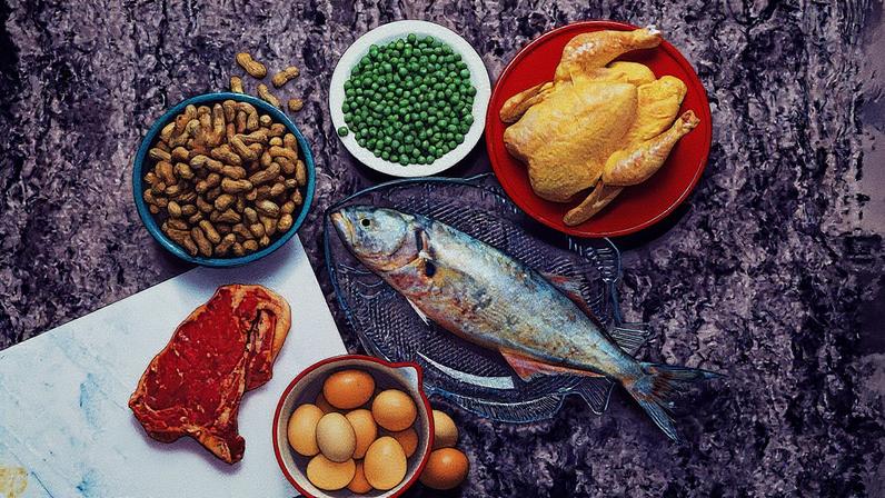 Seleção de alimentos com alto teor de proteínas (Foto: Reprodução)
